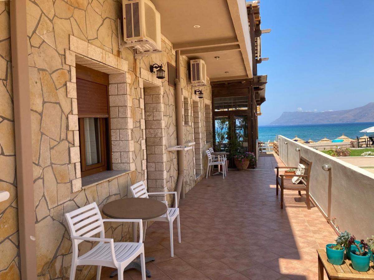 Molos Beach Rooms Кісамос Екстер'єр фото
